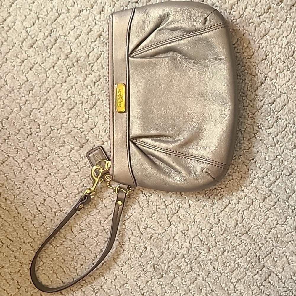 Coach wristlet or clutch